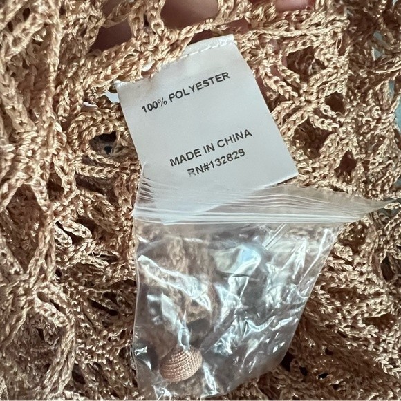 NWT Song Of Style Dani Crochet Fringe Cover Up Dress - XS - Picture 9 of 9